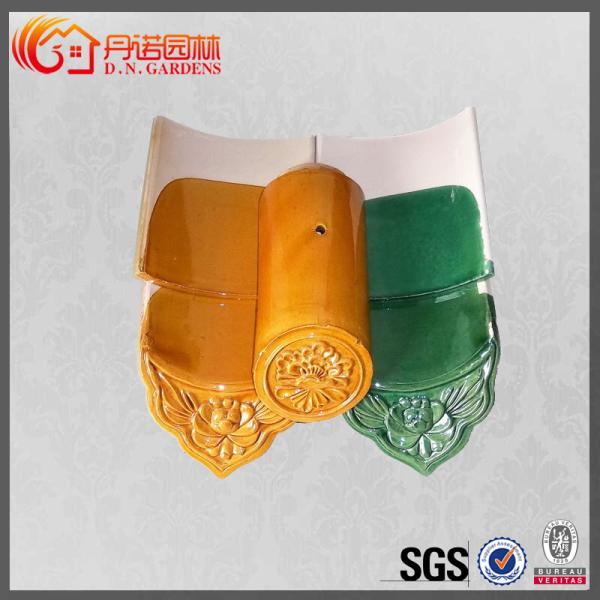 Chinese temple building material ceramic roof tile price