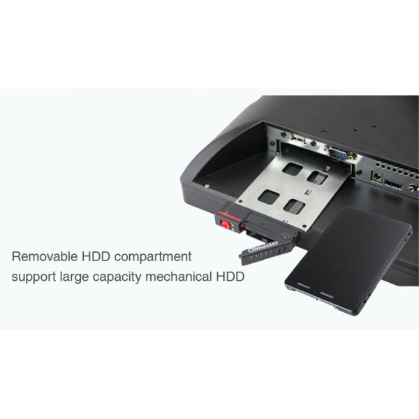 Removable SSD Slot Flat Screen Windows POS System 15 Inch 1024*768