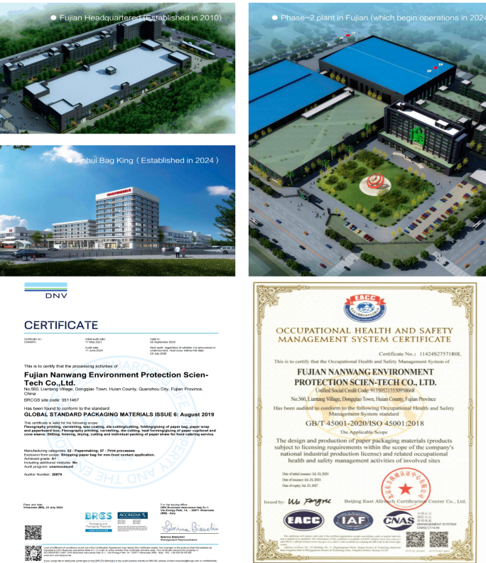 Customized takeout fast food paper bags, shopping bags, gift packaging, offset printing, recyclable kraft paper bags