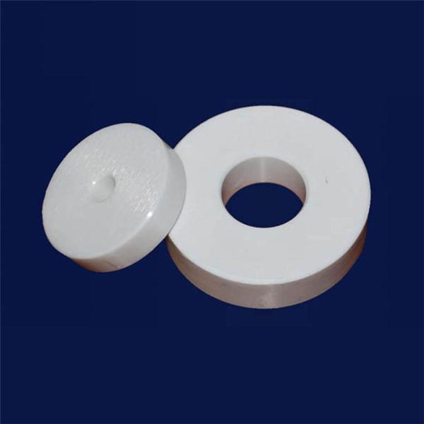 99% 99.7% Alumina Ceramic Insulation Ring / Spacer / Wafer / Disk