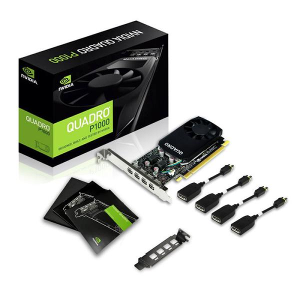 4GB Leadtek Quadro Nvidia GPU Server P1000 Computing Graphics Card GDDR5 128bit