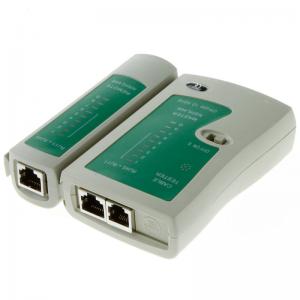 Cheap Rj45 Rj11 Lan Network Telephone Cable Tester Light Weight For Home / Outside wholesale
