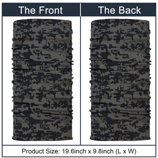 Multi Color Cam Use Tubular Nano Neck Tube Gaiter