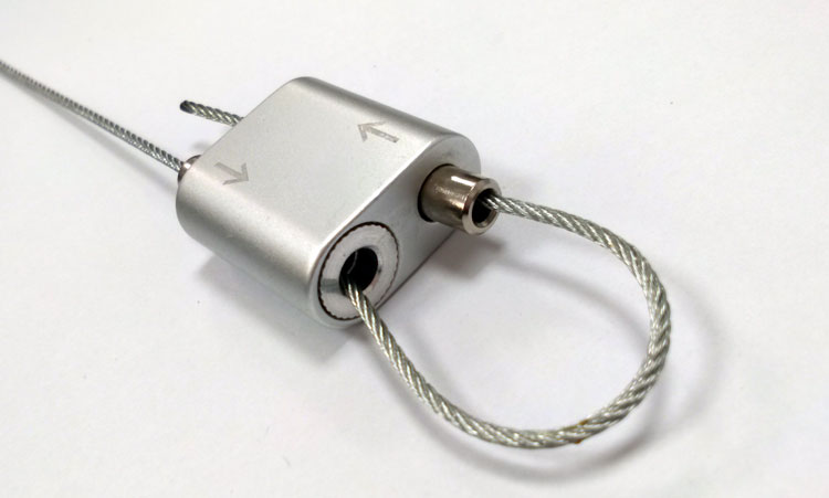 Adjustable Brass Wire Rope Grip Lock for Secure Cable Management with 7x7 or 1x19 Construction and 1.0-1.5mm Diameter
