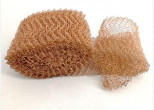 Cheap Knitted Copper Wire Mesh Tape 0.23mm 100mm Width 95% Filter wholesale