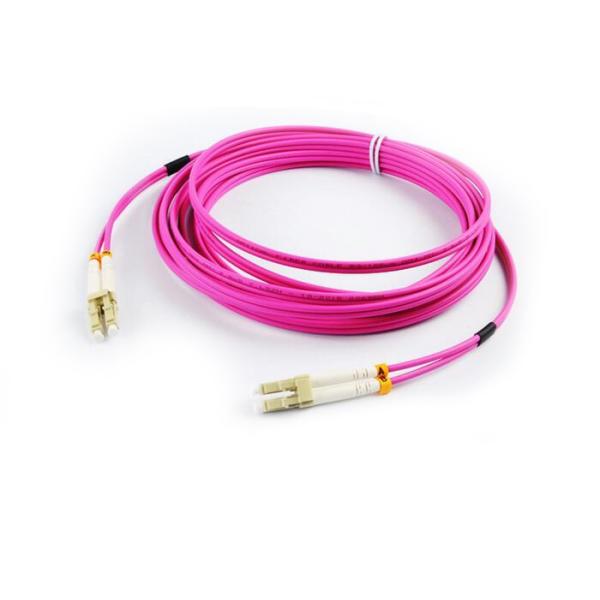 3.0mm Diameter Fiber Optic Patch Cord Gigabit Multimode Duplex SC - SC Patch Cord