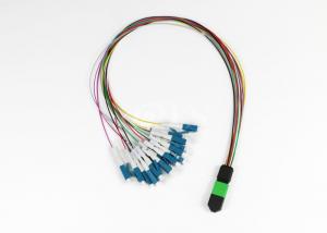 Cheap 12 Fiber MTP/MPO (F) Elite - LC Single Mode Fan - Out Cable Assembly wholesale