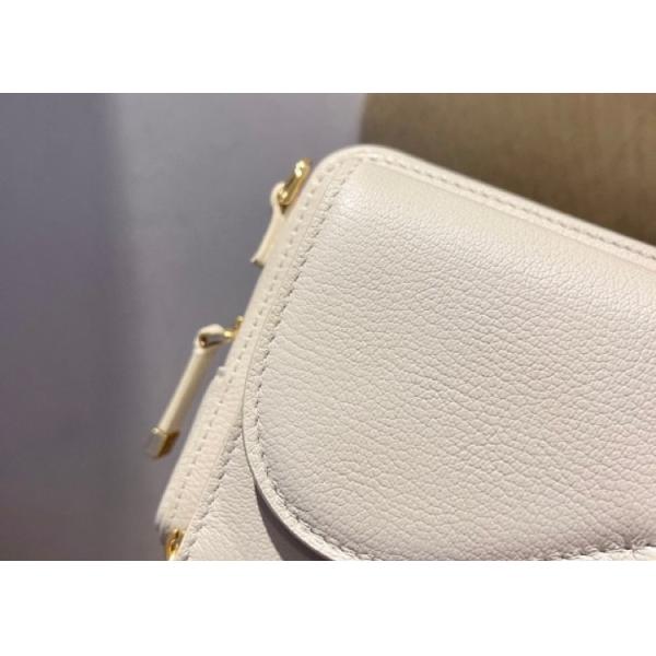 19cm Length Leather Caro Double Hand Bag Super Capacity Adjustable Strap