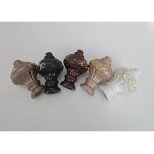 Cheap SGS Metal Curtain Pole Finials wholesale