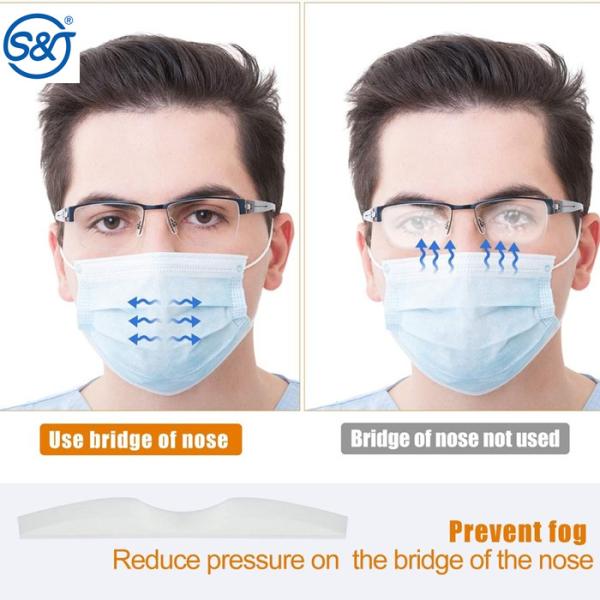 High Performance Premium Quality SMS Disposable Lab Coat With Knitted Cuffs and Collar Light Blue