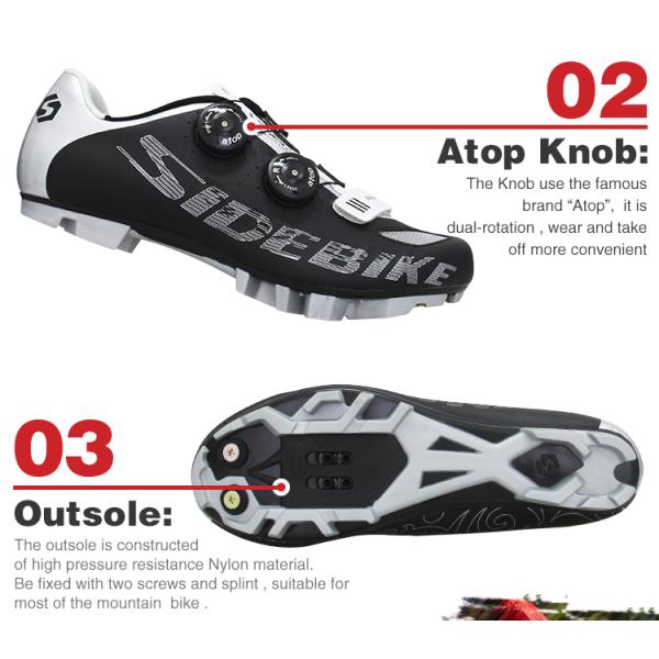 High Durability Mens Mountain Bike Shoes EVA Insole 35-46 Complete Size Choice