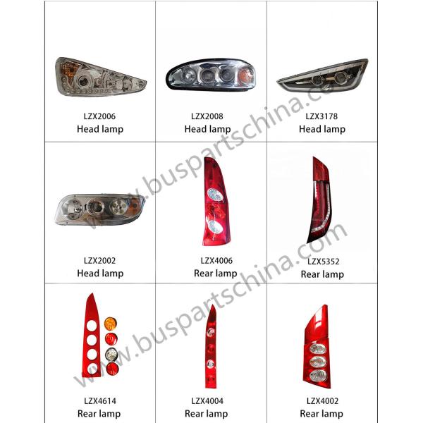 IRIZAR Bus Parts Headlight Bus Head Lamp for IRIZAR I6