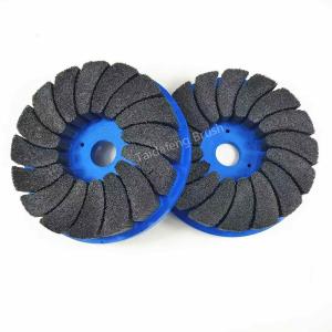 Cheap Abrasive Plate Flap Brush Silicon Carbide Nylon Brush For Angle Grinder Deburring wholesale