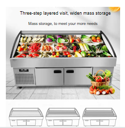 Direct Cooling Stainless Steel Cabinet Refrigeration Facilities