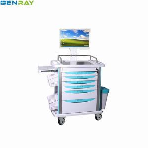 Cheap Mobile Computer Workstation Trolley 850 X 520 X 1020mm wholesale