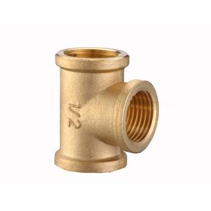Cheap brass plumbing fitting tee female wholesale
