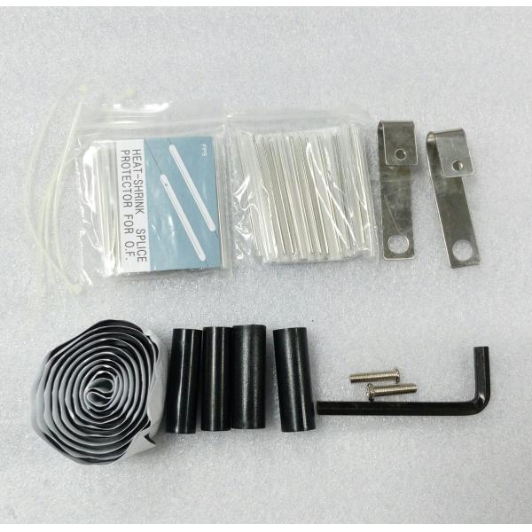 Horizontal Type Fiber Optic Closure Outdoor Aerial Hanged For 12 - 144 Fiber Splicing