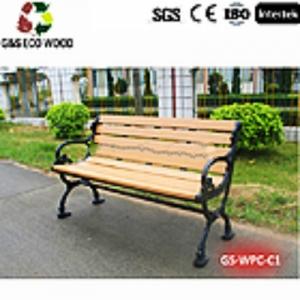 Cheap Solid Plastic Outdoor Park WPC Chair Polymers WPC Garden Bench Wood Plastic Composite wholesale