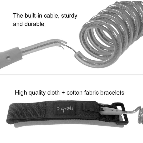 Wholesale Cheapest Child Safety Harness Leash Anti Lost Adjustable Wrist Link Traction Rope Wristband Belt Baby Kids