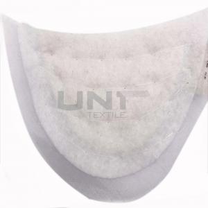 China 100% Cotton White Shoulder Padding / Mens Jacket Suit Shoulder Pads on sale