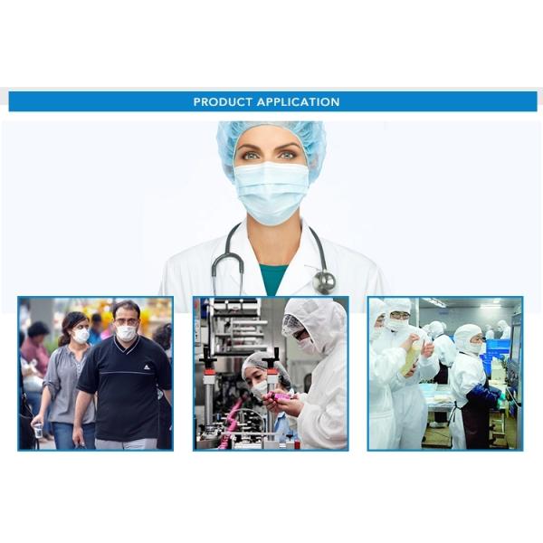 Waterproof Disposable Plastic Foot Covers Elastic String Non Woven Material