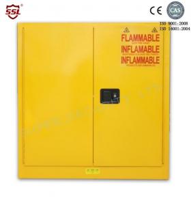 China Cold Steel Chemical Safety Storage Cabinets With Two Door , Hazardous Material Storage Cabinets on sale