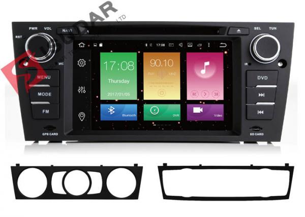 Quality Full RCA Output BMW E91 Sat Nav 2 Din Bluetooth Car Stereo Heat Dissipation for sale