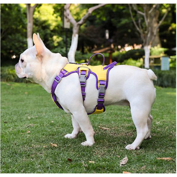 Medium Size Personalized Dog Harness No Pull Dog Harness Anti Breakaway Safe Anti Escape