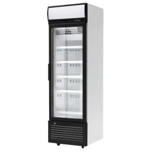 Cheap Vertical Supermarket Single Glass Door Display Freezer wholesale