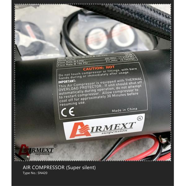 SN420 Super Silent Air Pump Air Compressor 200PSI DC 12V