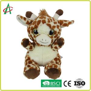 Cheap EN71 Giraffe Stuffed Toy , Soft Cuddly Plush Stuffed Animals For Babies wholesale
