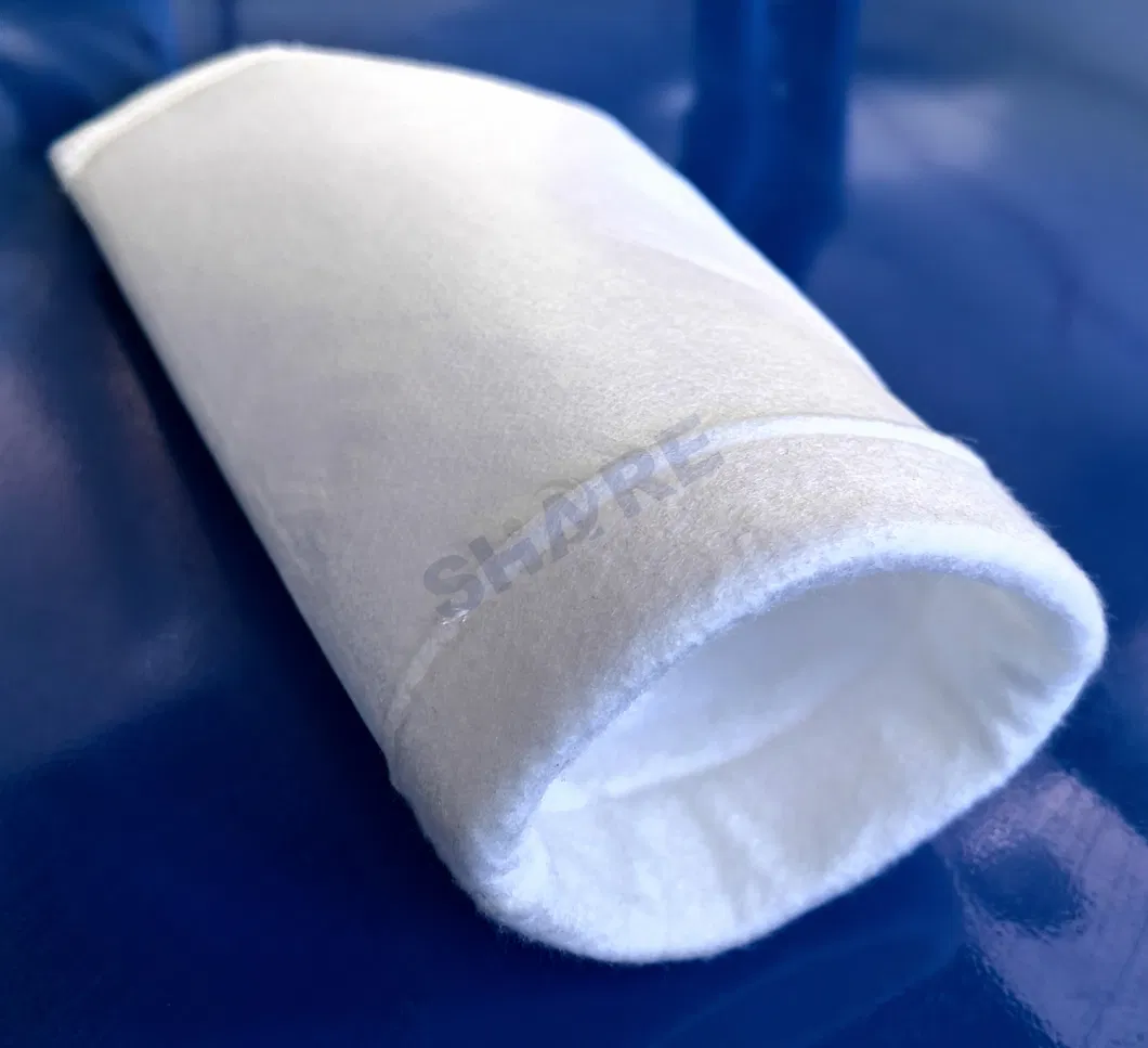 Non Fiber Migration Polyester Felt Filter Bags For Liquid And Solid Separation, Dust Removal, Fuel Gas Treatment