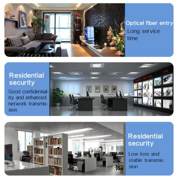 GJXFH-2B FTTH Fiber Optic Cable Butterfly Non Metallic Aerial Drop Cable