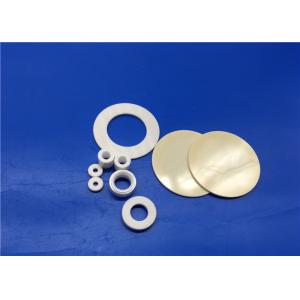 99% 99.7% Alumina Ceramic Insulation Ring / Spacer / Wafer / Disk
