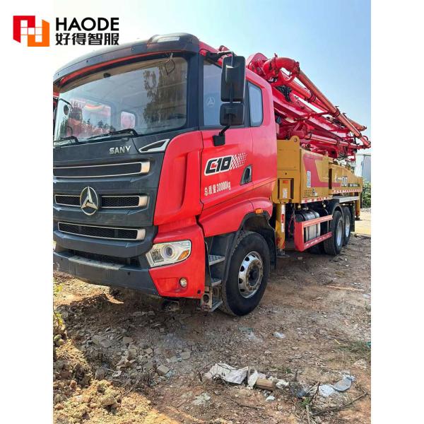 2021 43m Euro5 Second Hand Concrete Machinery Concrete Pump Construction Equipment Used Concrete Pump Truck