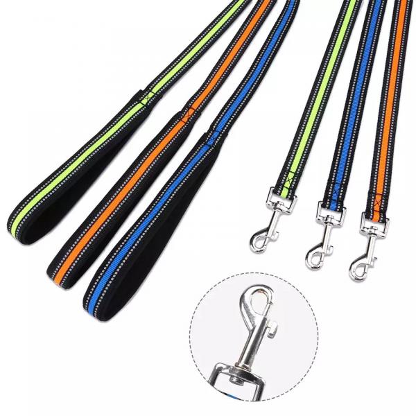 Quality Supplier Innovative Products Durable Pet Designer Dog Collar and Leash Set Personalized Dog Collar With Reflective Strip for sale