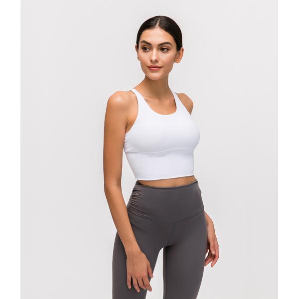 2021 popular Criss Cross Back Yoga top Women'S activewear Sports Fitness Bra