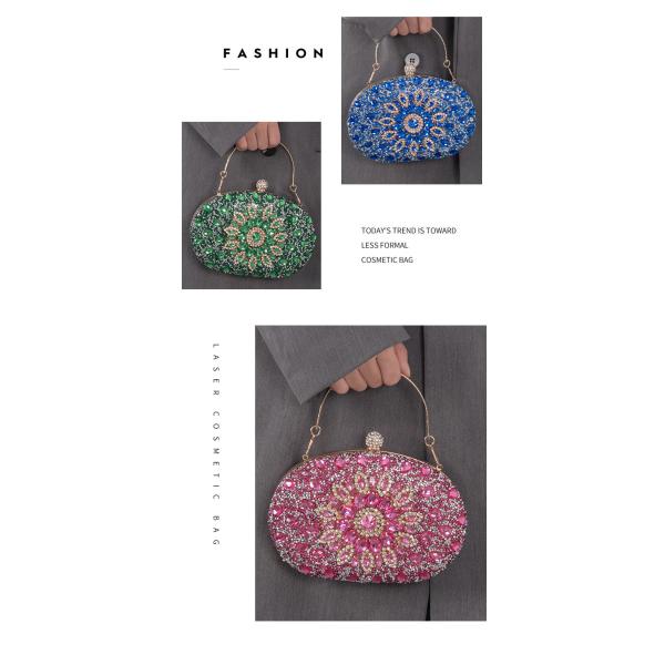 AMAZON DIAMOND-ENCRUSTED SUNFLOWER DINNER BAG WOMEN'S FASHION BANQUET CLUTCH ALL-MATCH DRESS EVENING BAG