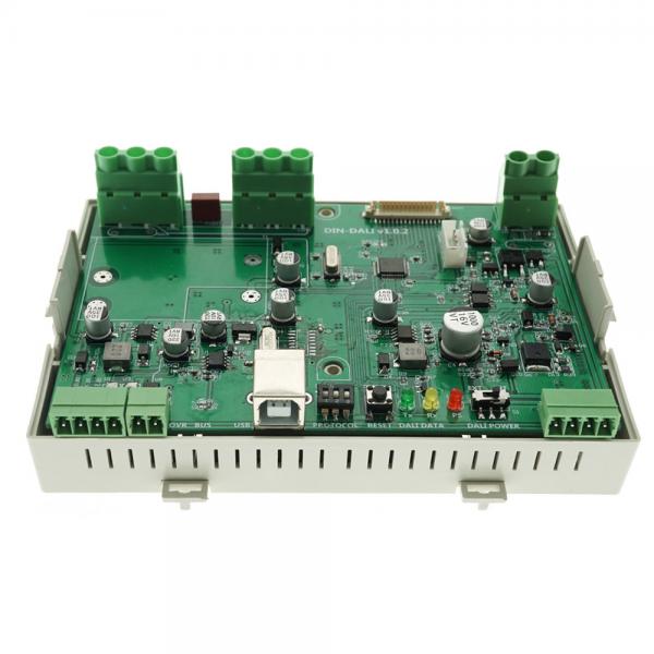 Quality 10W 250Ma DALI Din Rail Dimmer Module DC Net Support Lighting Control System for sale