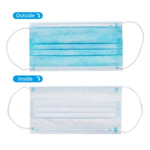 Fluid Resistant Disposable Surgical Masks Hypoallergenic Skin Friendly