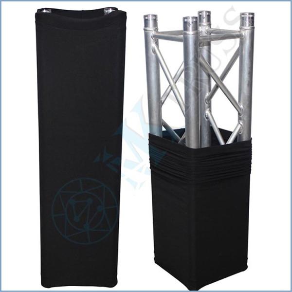 Truss Cover/ Sock 02 Fireproof Stretch Fabric for Black/White Fabric Truss Led Light