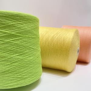Cheap Rabbit Like Soft Viscose Filament Yarn 28S/2 2/20NM 50%AC30%NY20%PBT 100 Colors wholesale