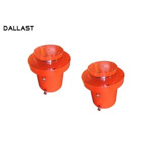 GS Flange Hydraulic Cylinder , Double Acting Hydraulic Ram Custom Chrome