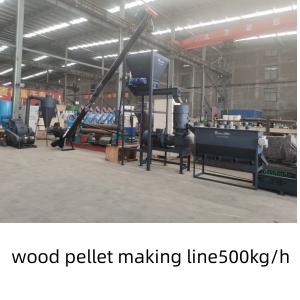 Cheap Biomass Pelletizing Line With 2-10mm Final Pellet Biomass/Wood Pellet Production Line Pellet Manufacturing Equipment wholesale