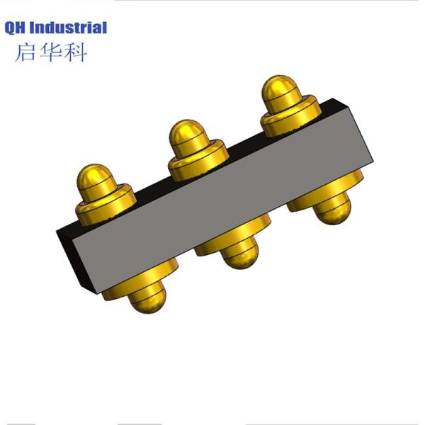 3Pin Malaysia Wearable Device Magnetic spring loaded pin Charger 4Pin spring loaded pin Magnetic Connector