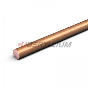 Td02 C17200 Beryllium Copper Rod Round For Low Maintenance Bearings Bushings
