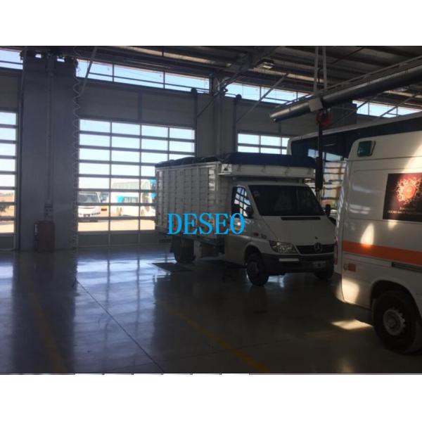 Residential Use Aluminum Sectional Door Standard Overhead High Thermal Insulation