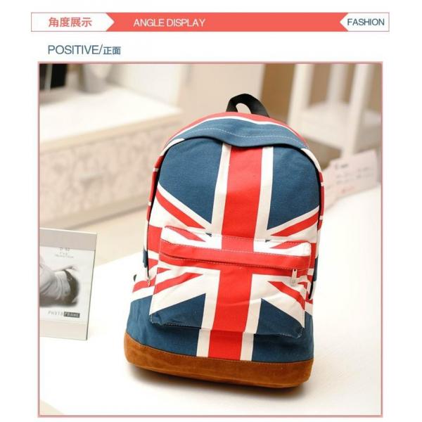 Large Quantities Of England American Flag Canvas Bag