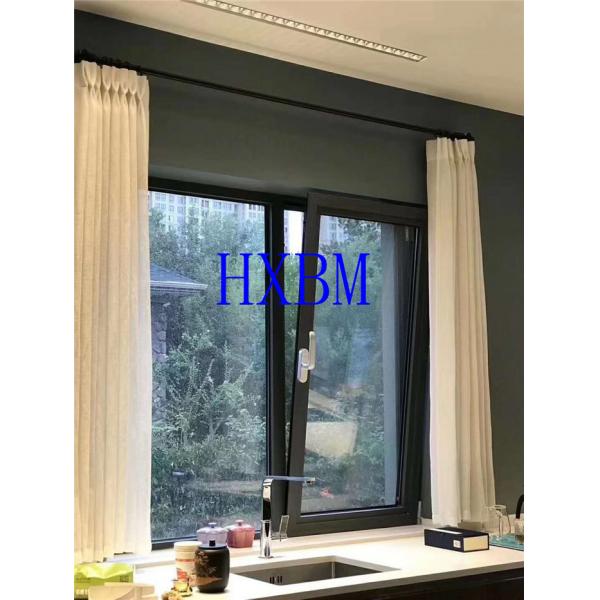 Soundproof Thermal Break 65mm Depth Aluminum Casement Windows