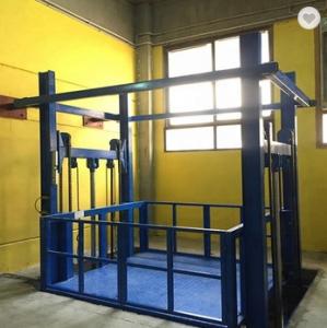 China 1500KG 15 Tons Cargo Elevator Ship Deck Steel Vertical Freight Lift on sale